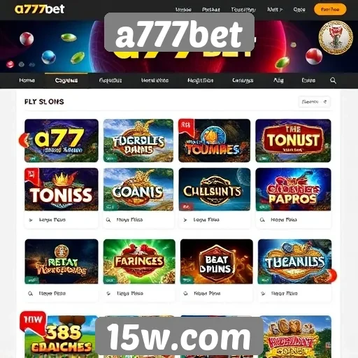 Análise das ofertas de jogos no site a777bet